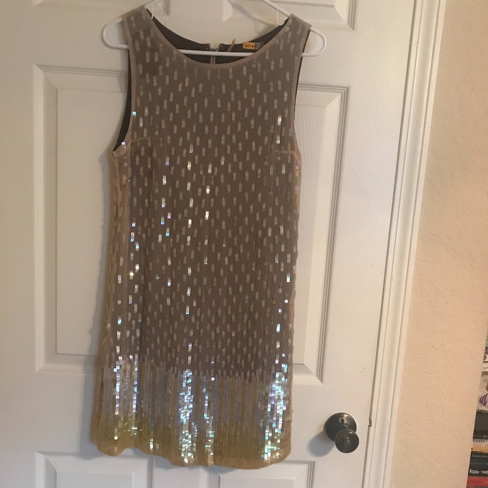 Alice & Olivia Sequin Dress - Picture 1 of 4